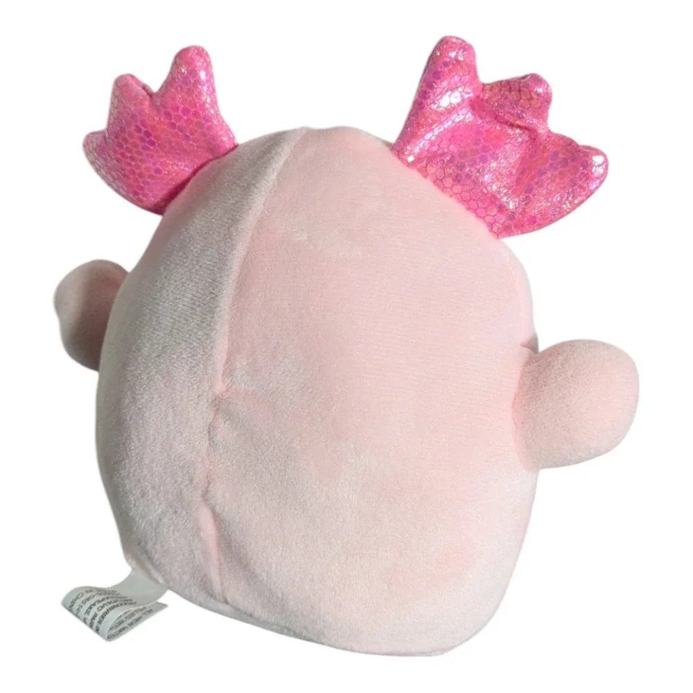 Valentine Plushie - Cute Pink Axolotl - New with Tag - Super Soft and Squishy